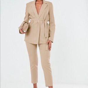 Missguided Blazer and Trouser set. Size 14